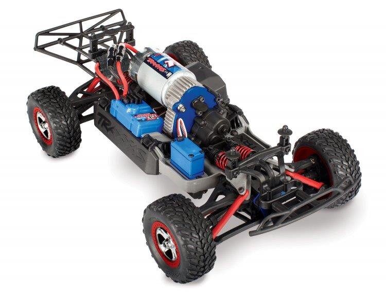 Traxxas Slash 4x4 1/16 RTR TQ Röd USB-C Med Batt/Laddare - 7