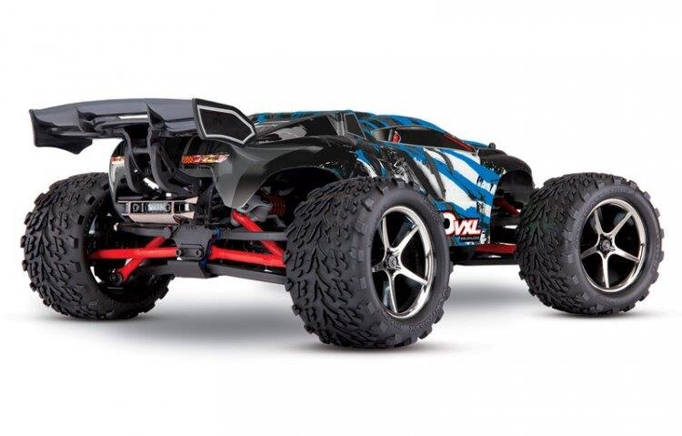 Traxxas E-Revo 1/16 VXL 4WD RTR TQi TSM Blå - USB Med Batt/Laddare - 2