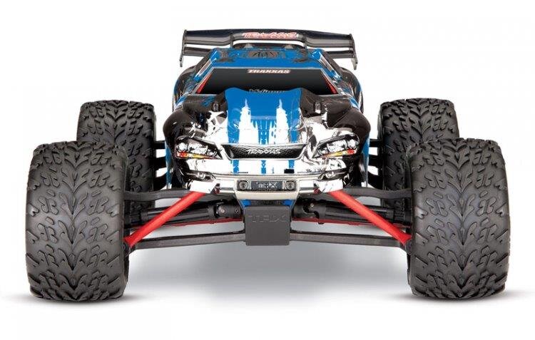 Traxxas E-Revo 1/16 VXL 4WD RTR TQi TSM Blå - USB Med Batt/Laddare - 9