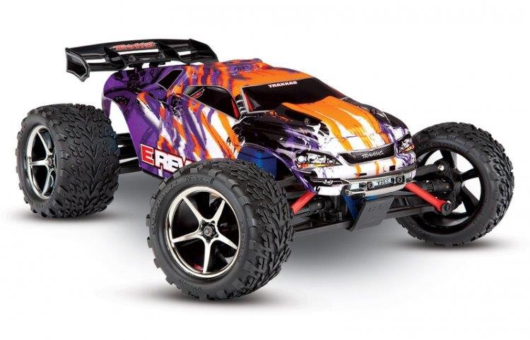 Traxxas E-Revo 1/16 VXL 4WD RTR TQi TSM Lila - USB Med Batt/Laddare - 2