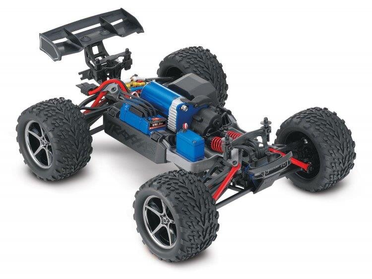 Traxxas E-Revo 1/16 VXL 4WD RTR TQi TSM Lila - USB Med Batt/Laddare - 12