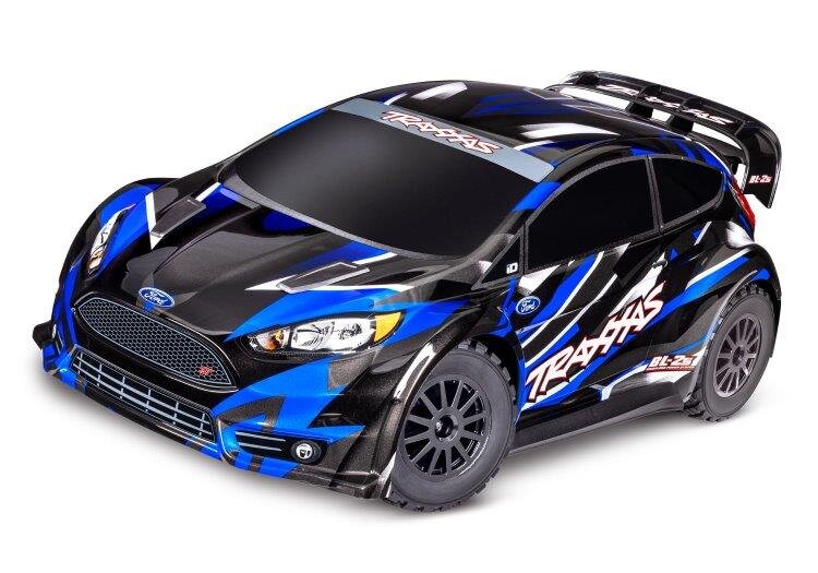 Traxxas Ford Fiesta ST Rally 1/10 4WD RTR TQ Blå BL-2S