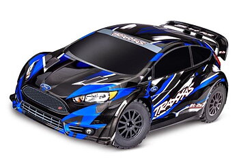 Traxxas Ford Fiesta ST Rally 1/10 4WD RTR TQ Blå BL-2S