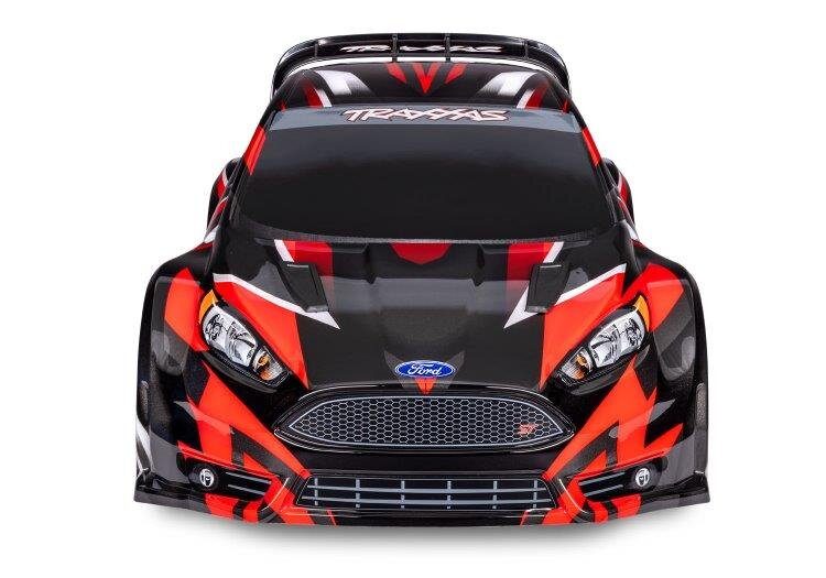 Traxxas Ford Fiesta ST Rally 1/10 4WD RTR TQ Röd BL-2S - 2