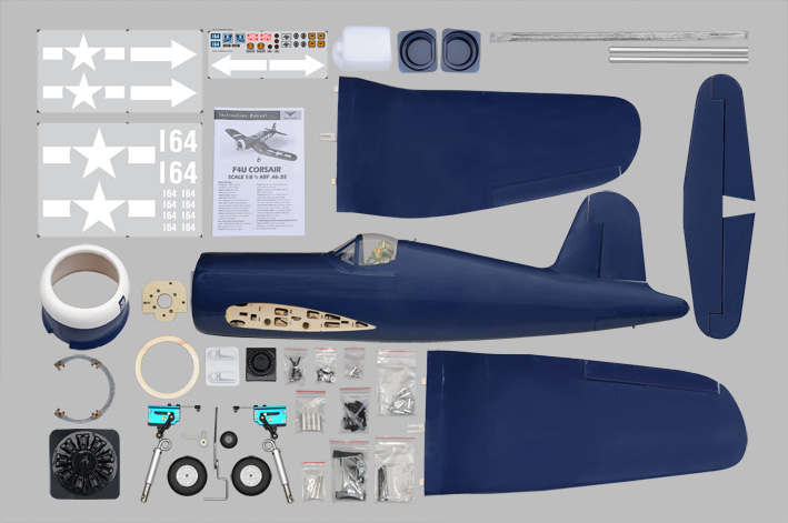 PHOENIX MODEL F4U Corsair ARF 1485mm - 9
