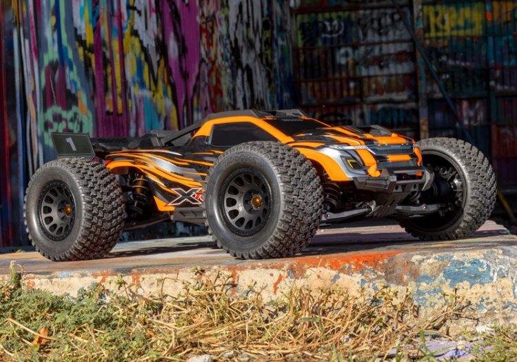 Traxxas XRT Race Truck 8s TQi TSM RTR Orange - 7