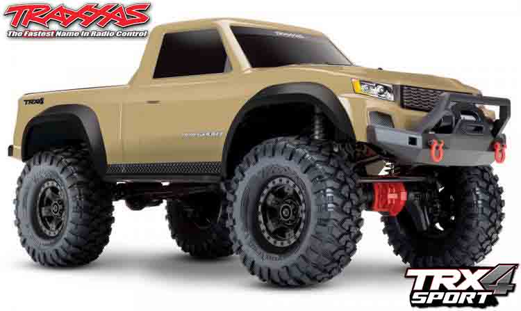 Traxxas TRX-4 Sport Scale Crawler Truck 1/10 RTR Tan