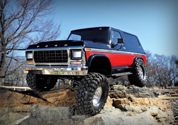 Traxxas TRX-4 Ford Bronco Ranger XLT Crawler RTR Röd - 34