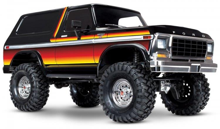 Traxxas TRX-4 Ford Bronco Ranger XLT Crawler RTR Röd - 29