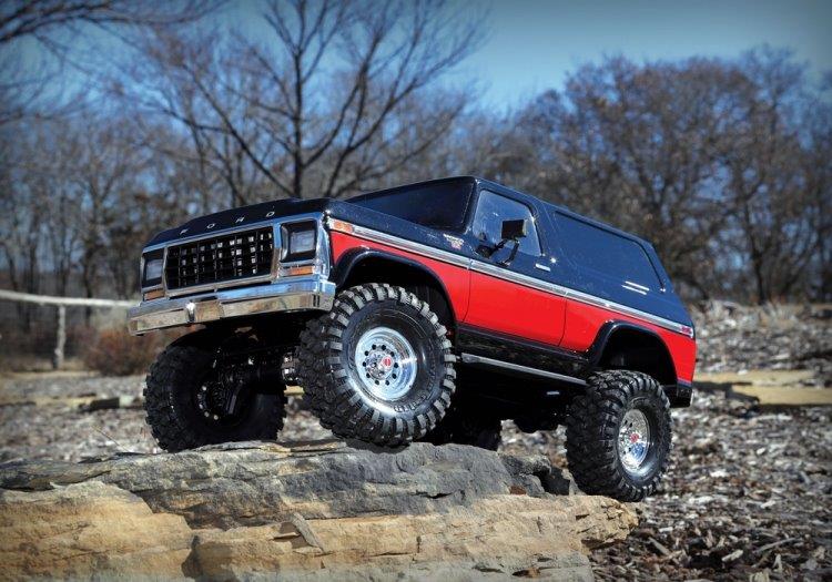 Traxxas TRX-4 Ford Bronco Ranger XLT Crawler RTR Röd - 33