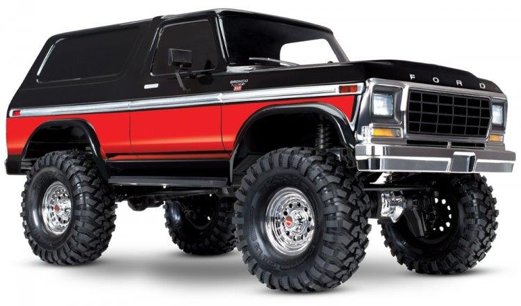 Traxxas TRX-4 Ford Bronco Ranger XLT Crawler RTR Röd - 18