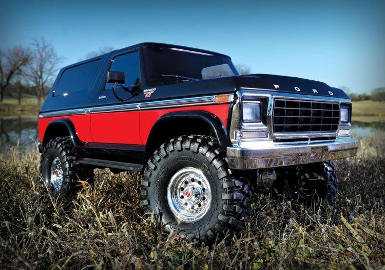 Traxxas TRX-4 Ford Bronco Ranger XLT Crawler RTR Röd - 25