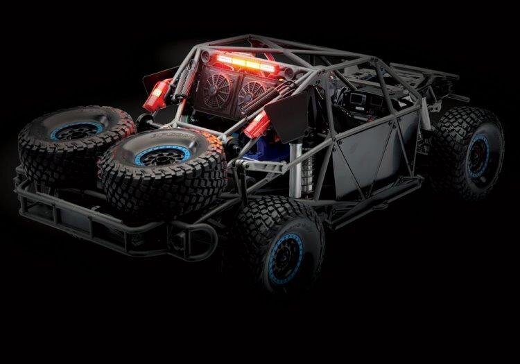 Traxxas UDR 4WD TQi TSM BLÅ LED-set utan ladd & batteri RTR - 14