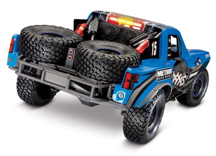Traxxas UDR 4WD TQi TSM BLÅ LED-set utan ladd & batteri RTR - 9