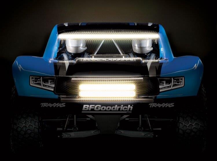 Traxxas UDR 4WD TQi TSM BLÅ LED-set utan ladd & batteri RTR - 13