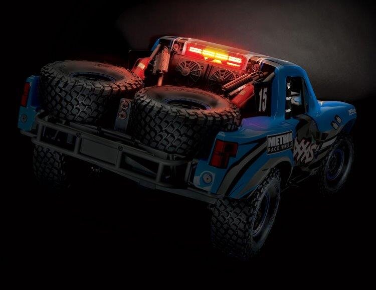 Traxxas UDR 4WD TQi TSM BLÅ LED-set utan ladd & batteri RTR - 2