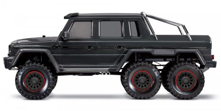Traxxas TRX-6 Mercedes-Benz G63 AMG 6X6 TQi 2.4G RTR Svart - 23
