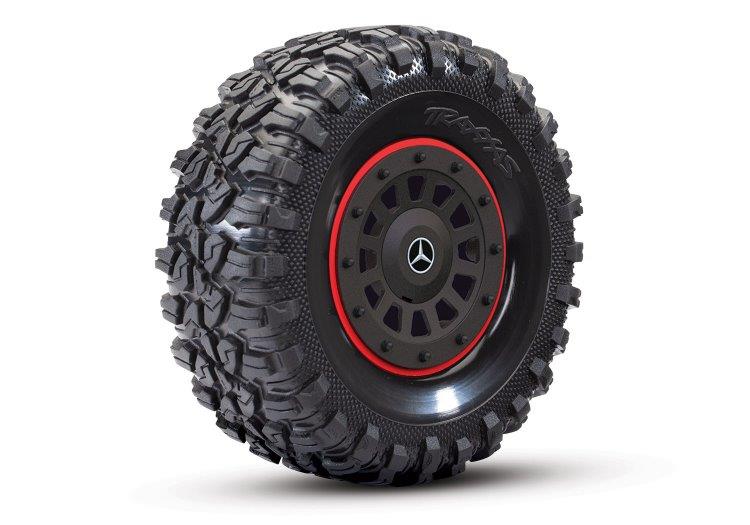 Traxxas TRX-6 Mercedes-Benz G63 AMG 6X6 TQi 2.4G RTR Silver - 26