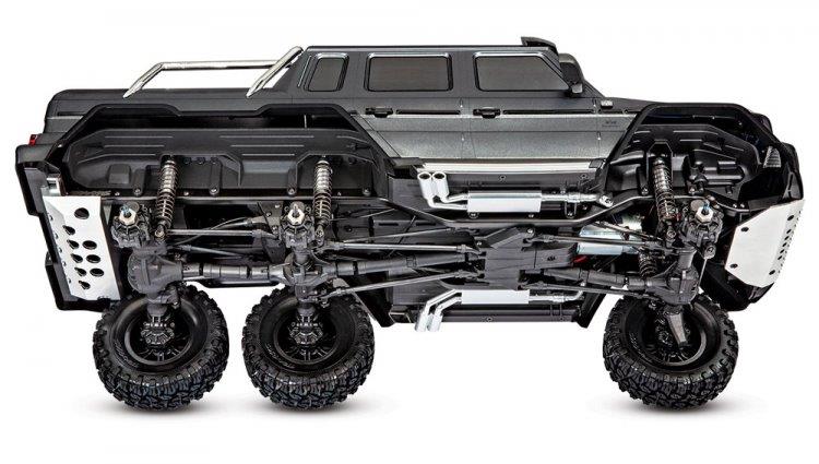 Traxxas TRX-6 Mercedes-Benz G63 AMG 6X6 TQi 2.4G RTR Silver - 29