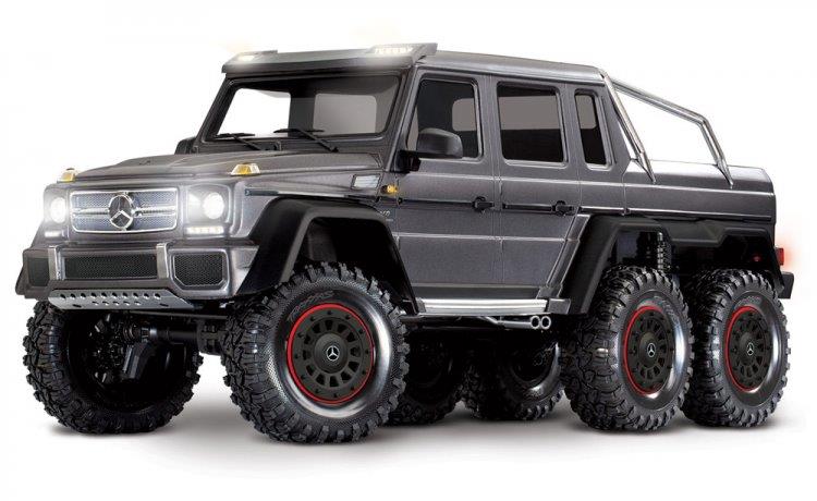 Traxxas TRX-6 Mercedes-Benz G63 AMG 6X6 TQi 2.4G RTR Silver