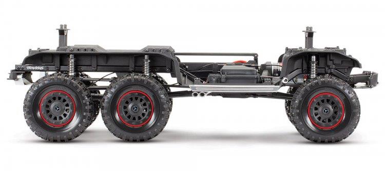 Traxxas TRX-6 Mercedes-Benz G63 AMG 6X6 TQi 2.4G RTR Silver - 31