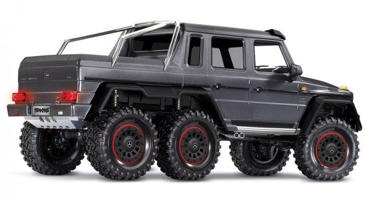 Traxxas TRX-6 Mercedes-Benz G63 AMG 6X6 TQi 2.4G RTR Silver - 23