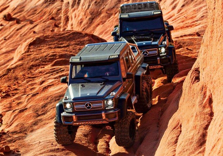 Traxxas TRX-6 Mercedes-Benz G63 AMG 6X6 TQi 2.4G RTR Silver - 14