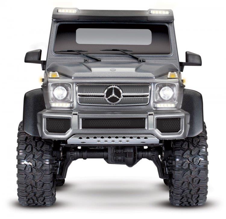 Traxxas TRX-6 Mercedes-Benz G63 AMG 6X6 TQi 2.4G RTR Silver - 28