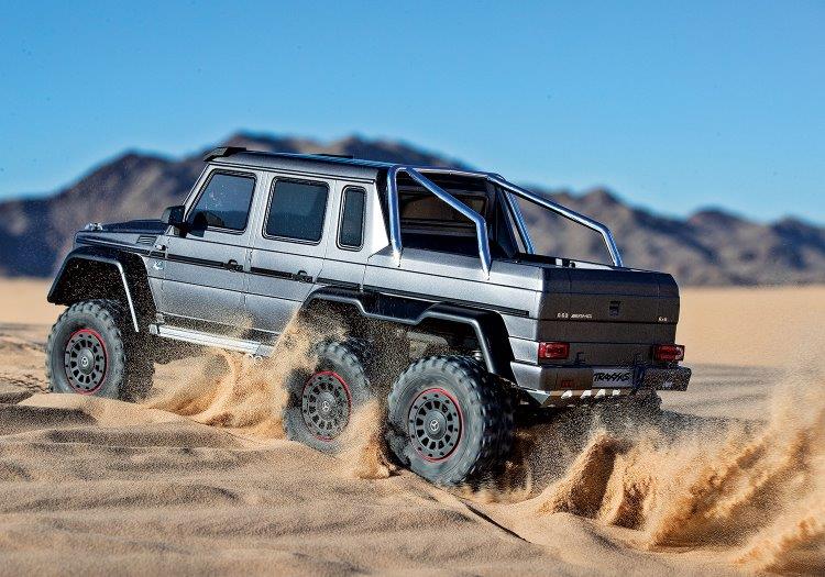 Traxxas TRX-6 Mercedes-Benz G63 AMG 6X6 TQi 2.4G RTR Silver - 13