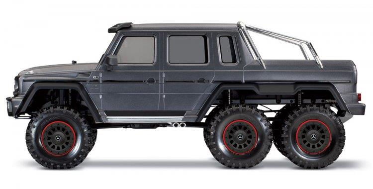 Traxxas TRX-6 Mercedes-Benz G63 AMG 6X6 TQi 2.4G RTR Silver - 27