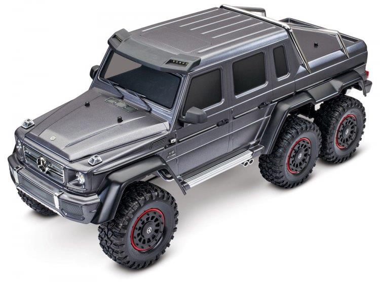 Traxxas TRX-6 Mercedes-Benz G63 AMG 6X6 TQi 2.4G RTR Silver - 12