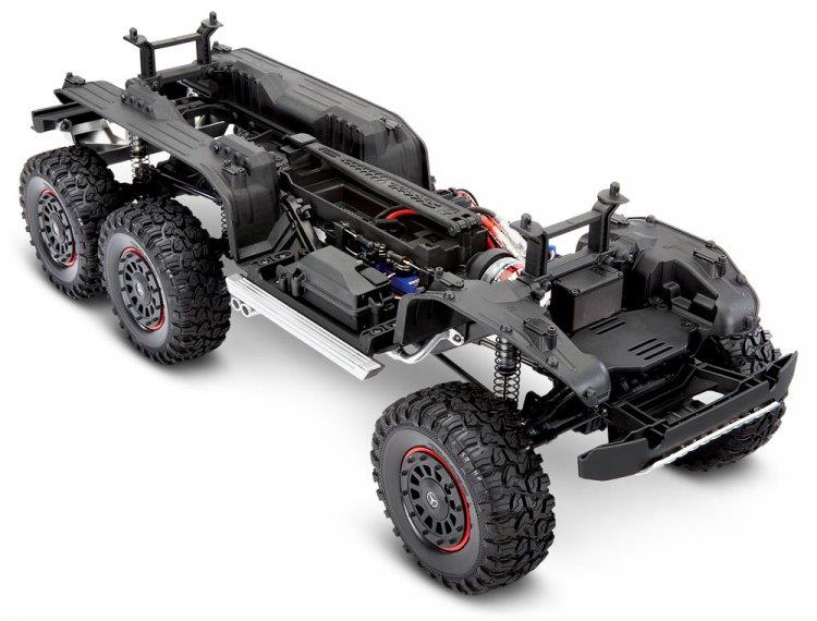 Traxxas TRX-6 Mercedes-Benz G63 AMG 6X6 TQi 2.4G RTR Silver - 2