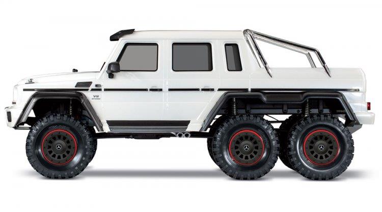 Traxxas TRX-6 Mercedes-Benz G63 AMG 6X6 TQi 2.4G RTR Vit - 25