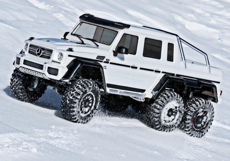 Traxxas TRX-6 Mercedes-Benz G63 AMG 6X6 TQi 2.4G RTR Vit - 2