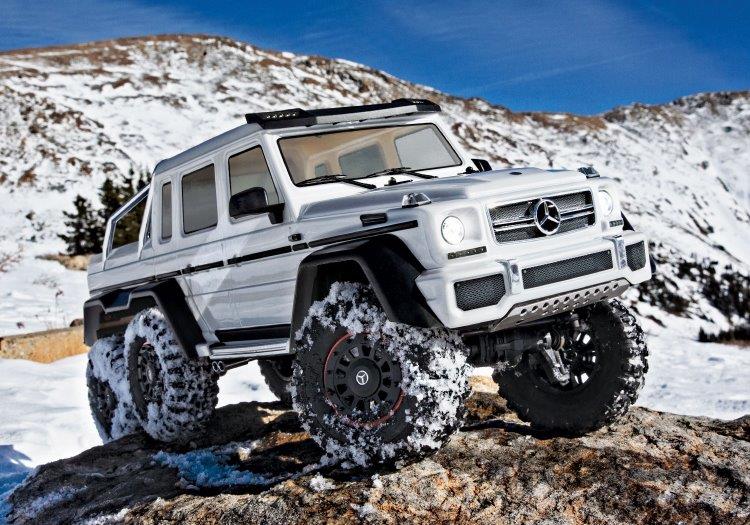 Traxxas TRX-6 Mercedes-Benz G63 AMG 6X6 TQi 2.4G RTR Vit - 30