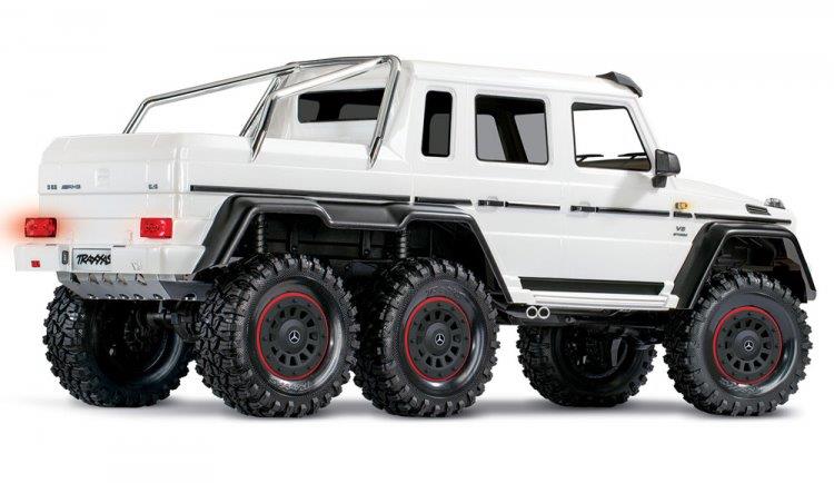 Traxxas TRX-6 Mercedes-Benz G63 AMG 6X6 TQi 2.4G RTR Vit - 10