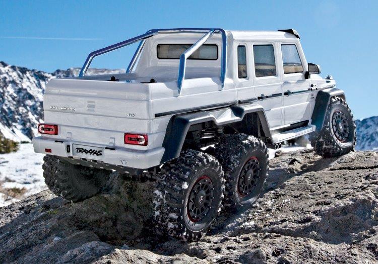 Traxxas TRX-6 Mercedes-Benz G63 AMG 6X6 TQi 2.4G RTR Vit - 29