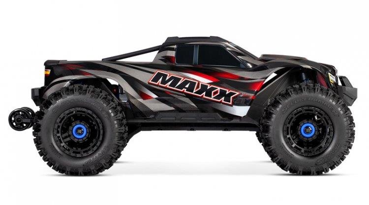 Traxxas MAXX med WideMAXX 4x4 1/10 RTR TQi TSM Röd - 5