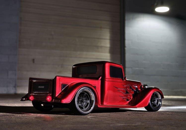 Traxxas Factory Five ´35 Hot Rod Truck 1/10 AWD RTR Röd - 8