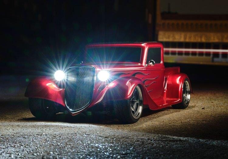 Traxxas Factory Five ´35 Hot Rod Truck 1/10 AWD RTR Röd - 5