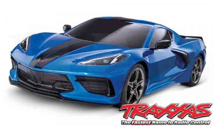 Traxxas 4-TEC 3.0 Chevrolet Corvette Stingray RTR Blå