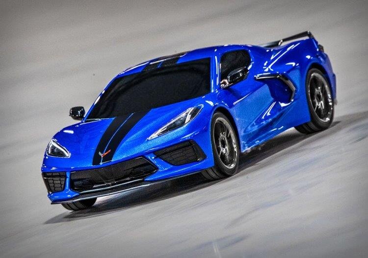 Traxxas 4-TEC 3.0 Chevrolet Corvette Stingray RTR Blå - 9
