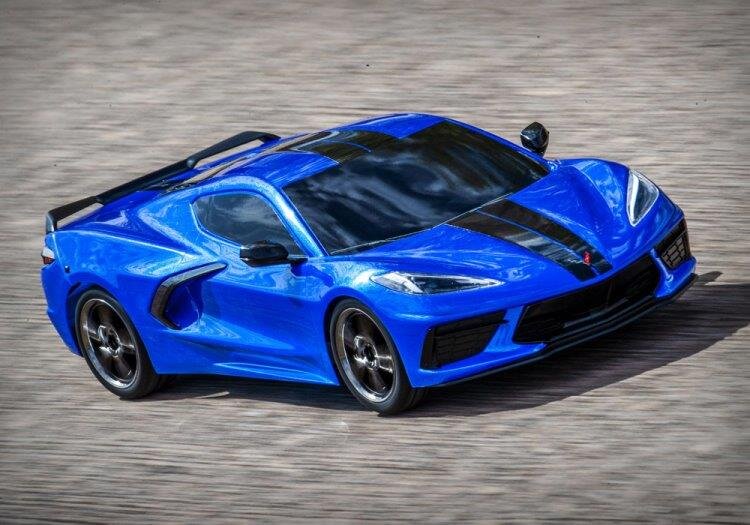 Traxxas 4-TEC 3.0 Chevrolet Corvette Stingray RTR Blå - 7