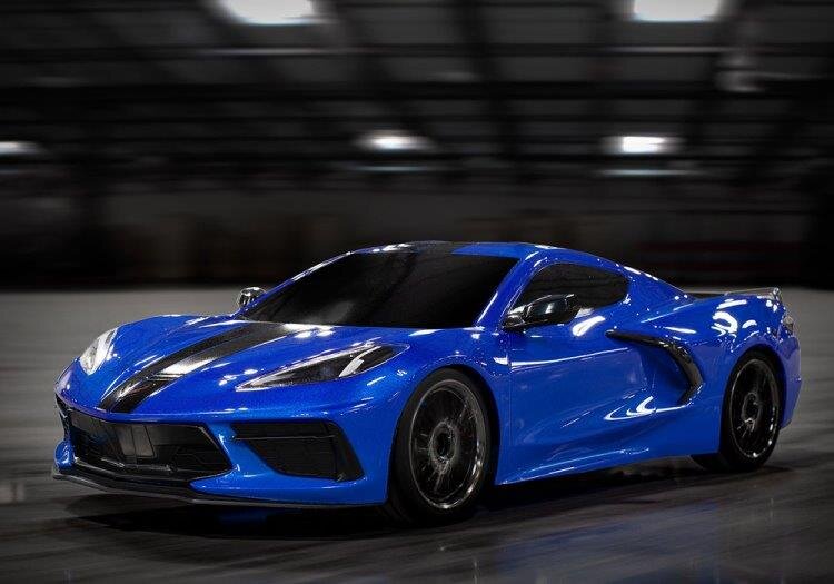 Traxxas 4-TEC 3.0 Chevrolet Corvette Stingray RTR Blå - 6