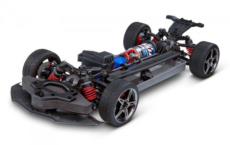 Traxxas 4-TEC 3.0 Chevrolet Corvette Stingray RTR Silver - 18