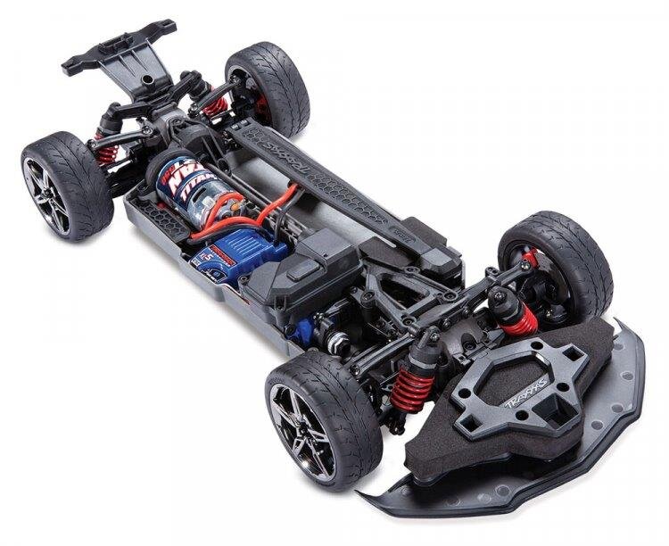 Traxxas 4-TEC 3.0 Chevrolet Corvette Stingray RTR Silver - 19