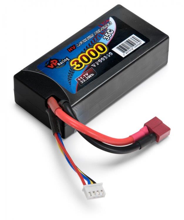 VAPEX Li-Po Batteri 3S 11.1V 3000mAh 35C Hard T-Kontakt