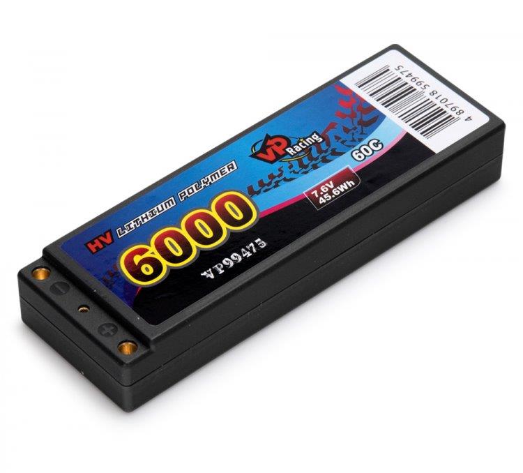 VAPEX Li-Po Batteri 2S 7.6V 6000mAh 60C LCG EFRA2020