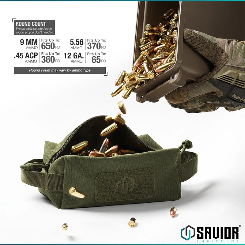 Savior Equipment Loose SAC Soft Ammo Carrier - OD Green - 3