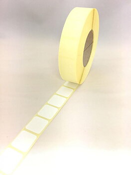 Täcklappar 22x22mm - Vita